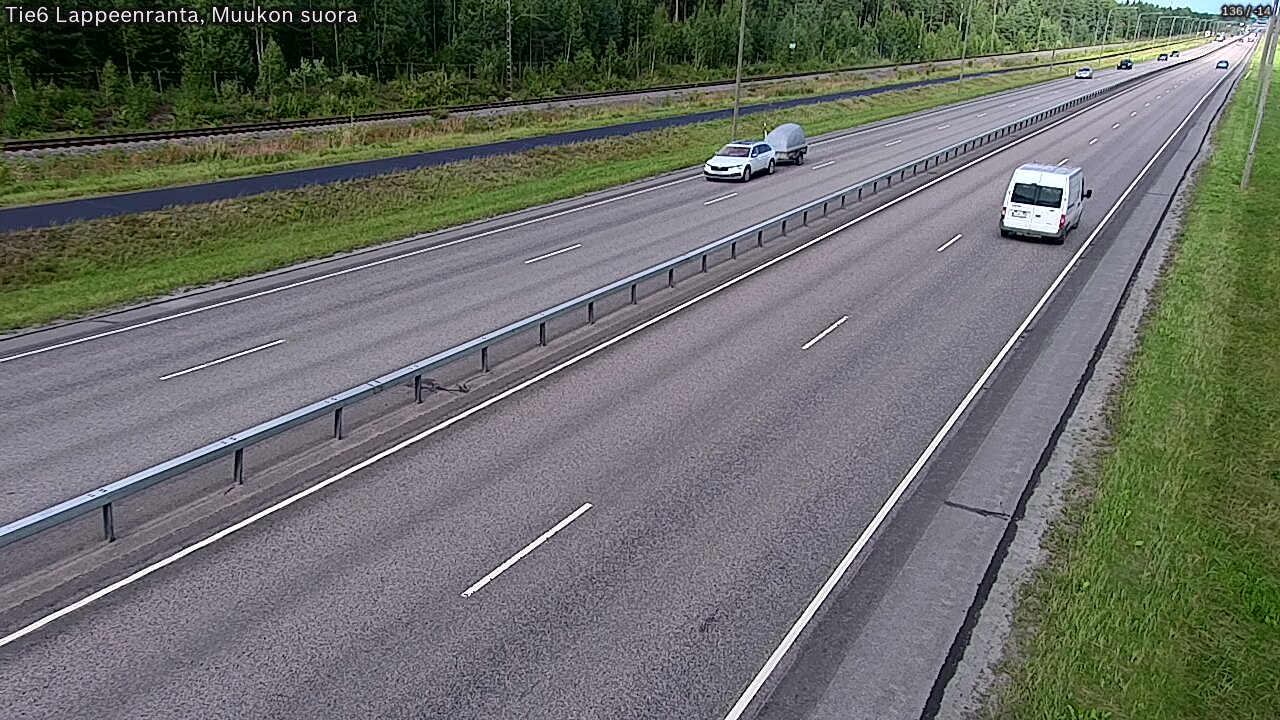 Kelikamerat Kuva Tie 6 Lappeenranta, Muukon suora, Lappeenranta, Etelä-Karjala