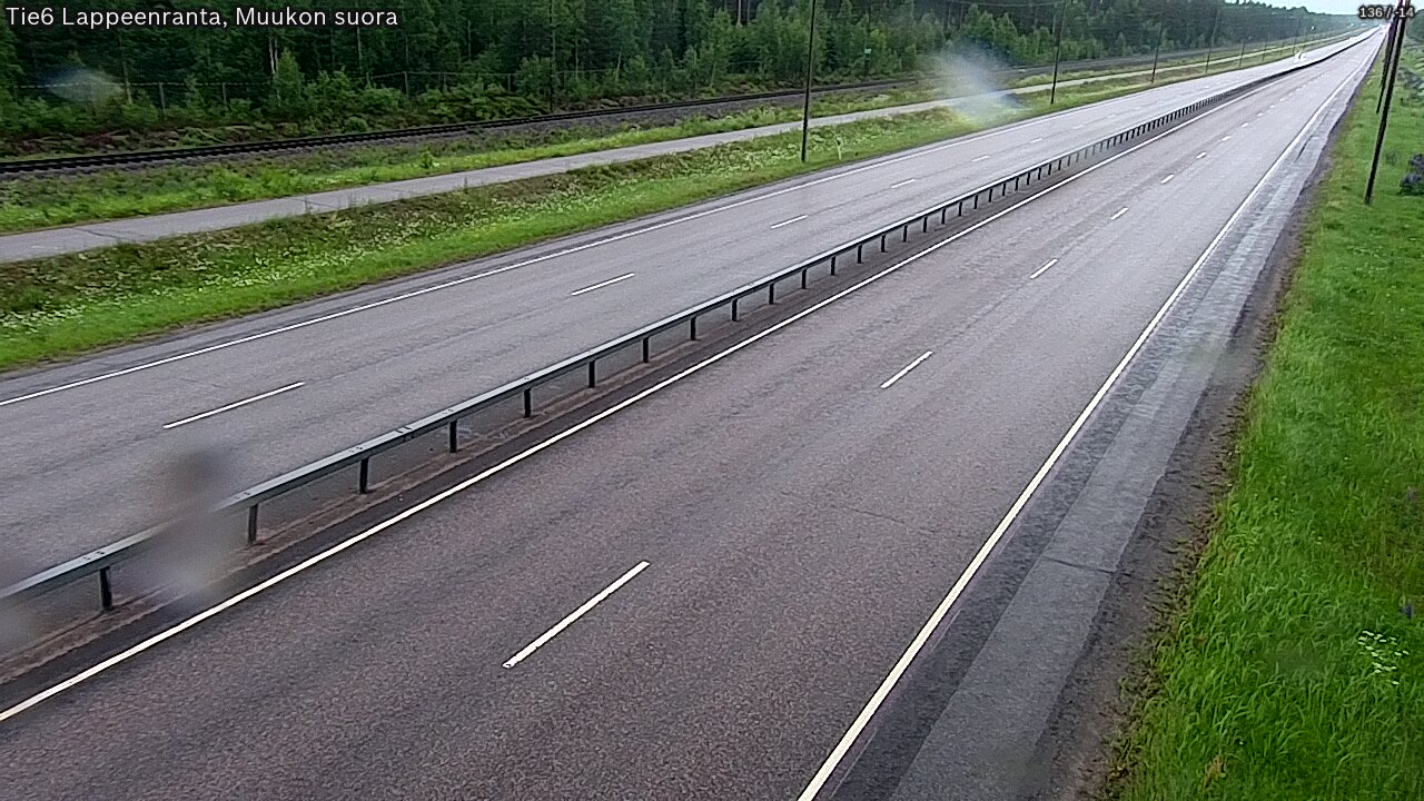 Kelikamerat Kuva Tie 6 Lappeenranta, Muukon suora, Lappeenranta, Etelä-Karjala