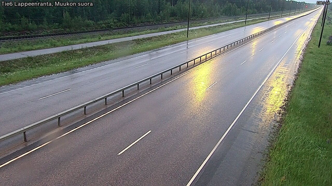 Kelikamerat Kuva Tie 6 Lappeenranta, Muukon suora, Lappeenranta, Etelä-Karjala