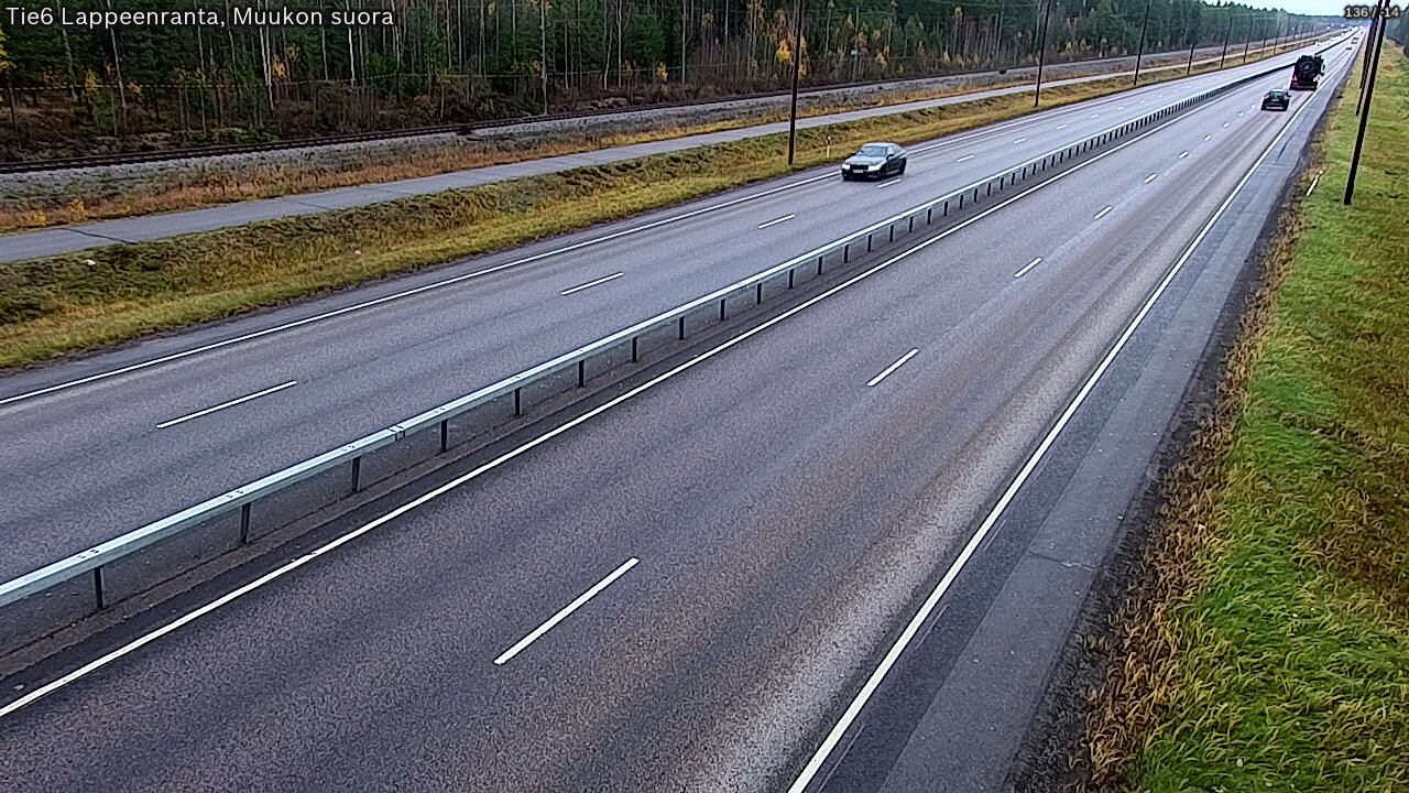 Kelikamerat Kuva Tie 6 Lappeenranta, Muukon suora, Lappeenranta, Etelä-Karjala