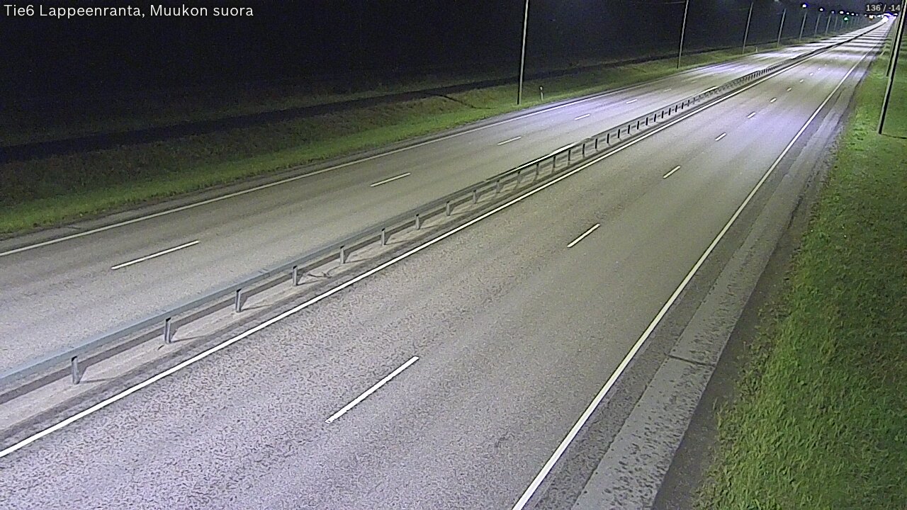 Kelikamerat Kuva Tie 6 Lappeenranta, Muukon suora, Lappeenranta, Etelä-Karjala