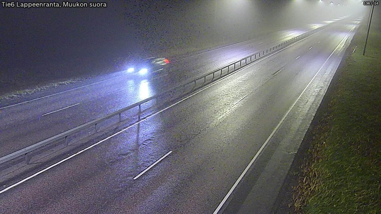 Kelikamerat Kuva Tie 6 Lappeenranta, Muukon suora, Lappeenranta, Etelä-Karjala