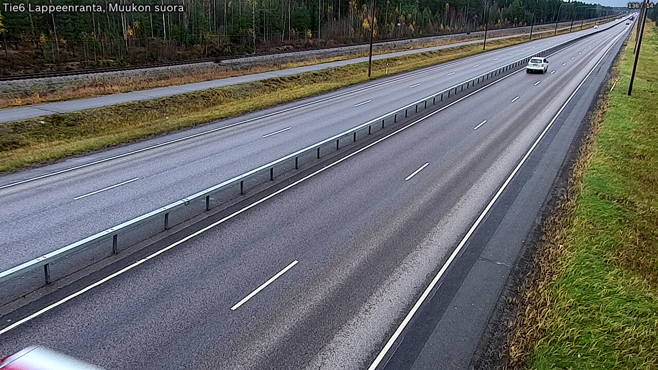Kelikamerat Kuva Tie 6 Lappeenranta, Muukon suora, Lappeenranta, Etelä-Karjala