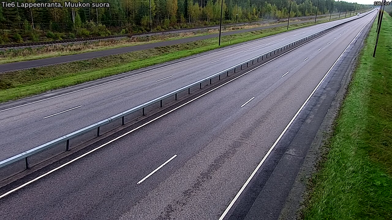 Kelikamerat Kuva Tie 6 Lappeenranta, Muukon suora, Lappeenranta, Etelä-Karjala