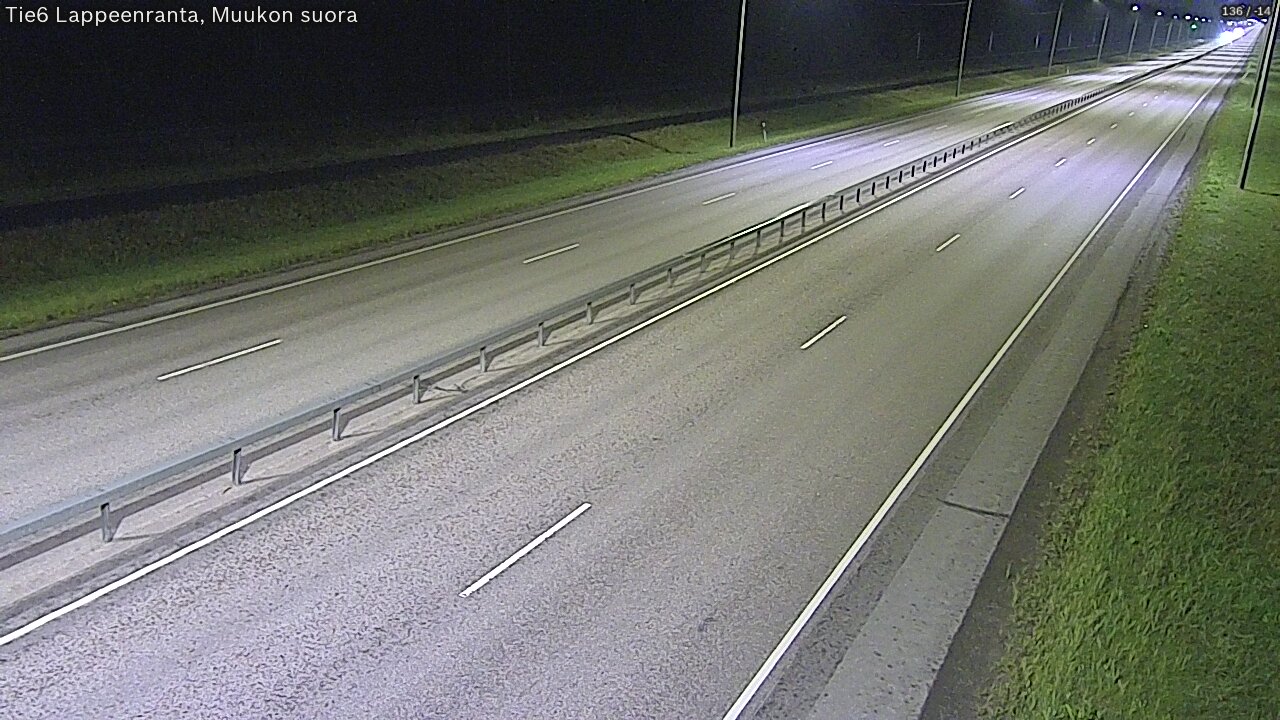Kelikamerat Kuva Tie 6 Lappeenranta, Muukon suora, Lappeenranta, Etelä-Karjala