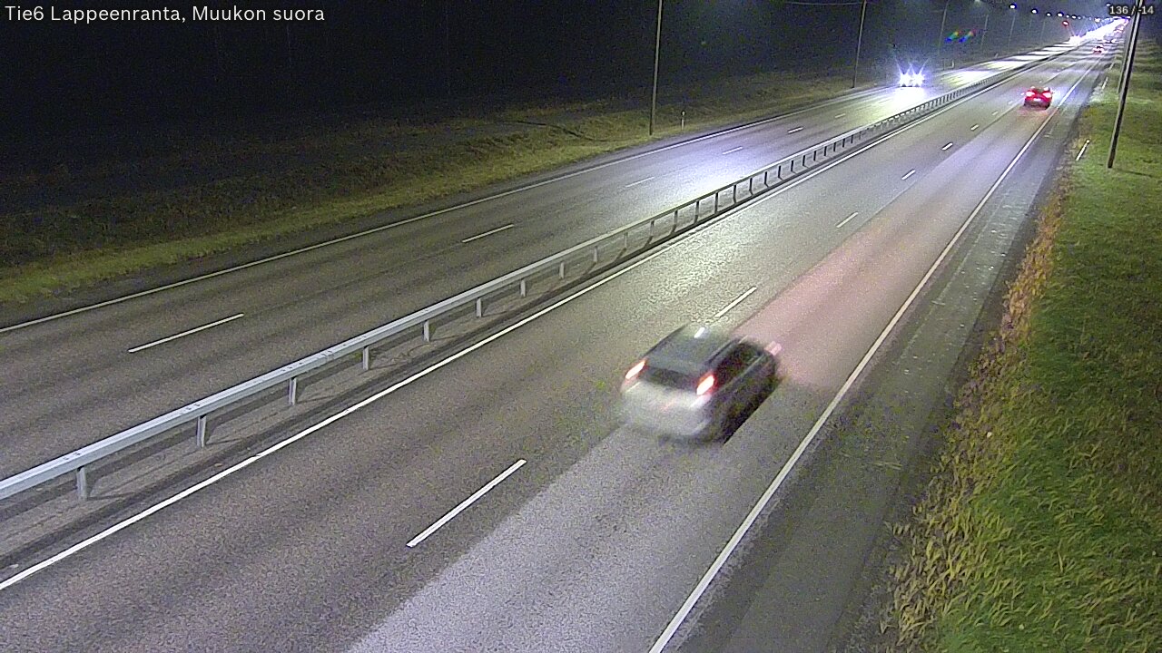 Kelikamerat Kuva Tie 6 Lappeenranta, Muukon suora, Lappeenranta, Etelä-Karjala