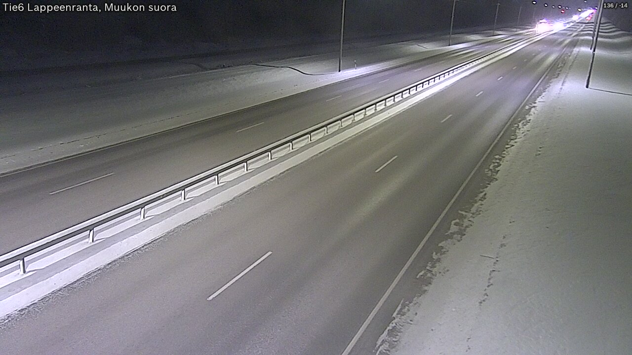 Kelikamerat Kuva Tie 6 Lappeenranta, Muukon suora, Lappeenranta, Etelä-Karjala