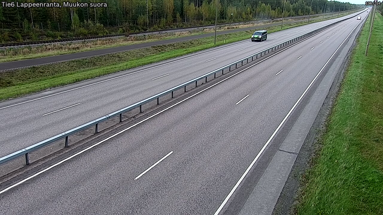 Kelikamerat Kuva Tie 6 Lappeenranta, Muukon suora, Lappeenranta, Etelä-Karjala