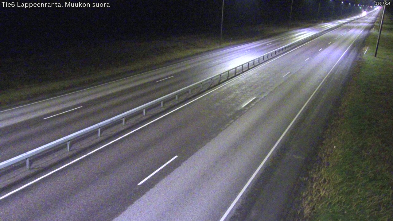 Weather Camera Image Tie 6 Villmanstrand, Muukko rakan, Lappeenranta, Etelä-Karjala