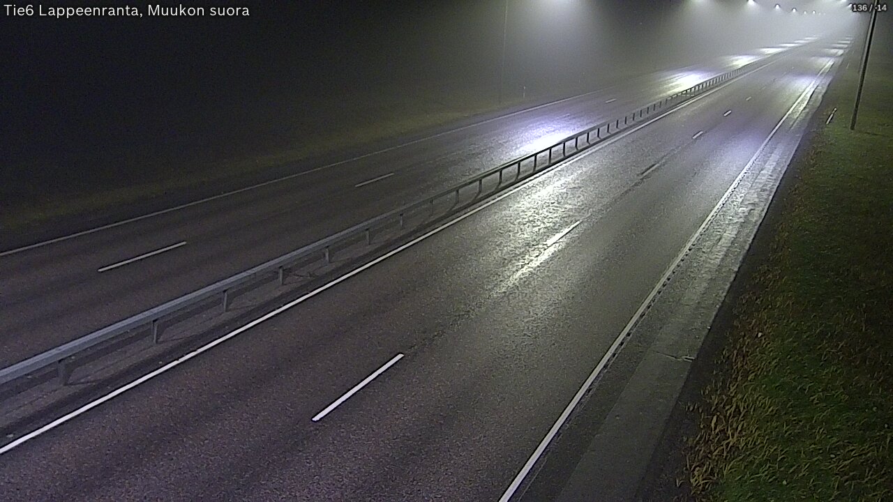 Kelikamerat Kuva Tie 6 Lappeenranta, Muukon suora, Lappeenranta, Etelä-Karjala