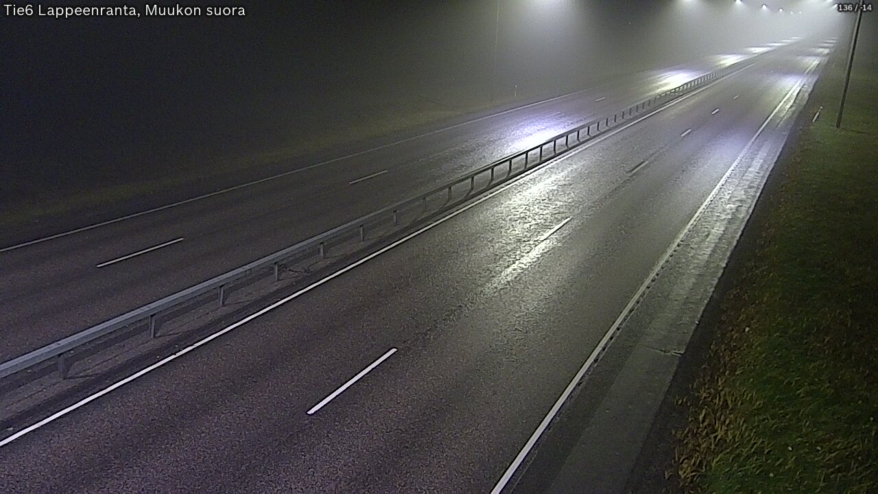 Kelikamerat Kuva Tie 6 Lappeenranta, Muukon suora, Lappeenranta, Etelä-Karjala