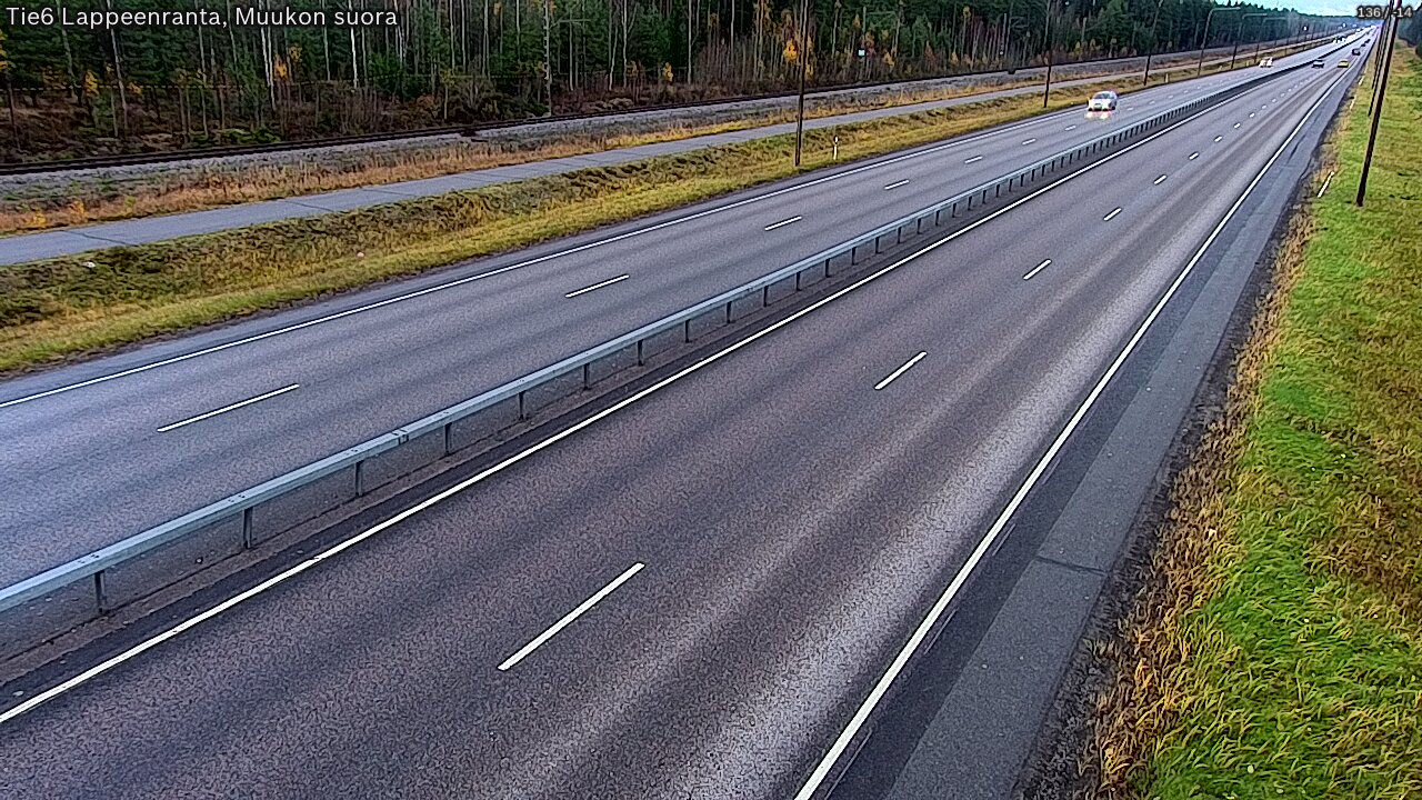 Kelikamerat Kuva Tie 6 Lappeenranta, Muukon suora, Lappeenranta, Etelä-Karjala