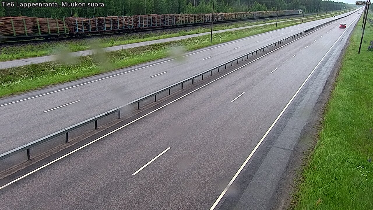 Kelikamerat Kuva Tie 6 Lappeenranta, Muukon suora, Lappeenranta, Etelä-Karjala
