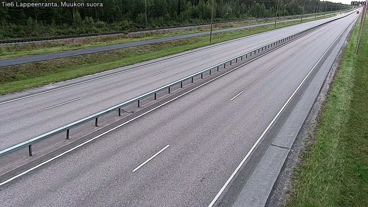 Kelikamerat Kuva Tie 6 Lappeenranta, Muukon suora, Lappeenranta, Etelä-Karjala