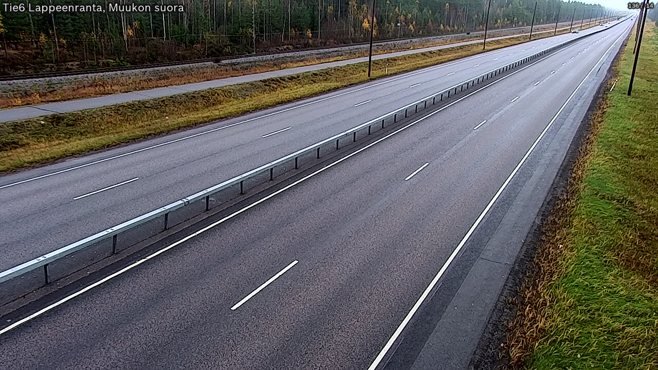 Kelikamerat Kuva Tie 6 Lappeenranta, Muukon suora, Lappeenranta, Etelä-Karjala