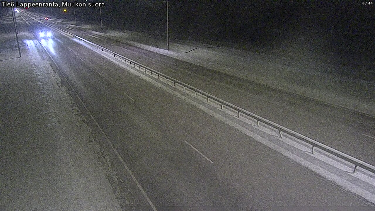 Kelikamerat Kuva Tie 6 Lappeenranta, Muukon suora, Lappeenranta, Etelä-Karjala