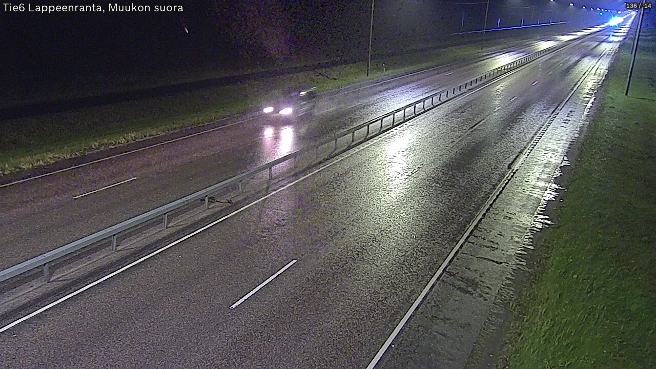 Kelikamerat Kuva Tie 6 Lappeenranta, Muukon suora, Lappeenranta, Etelä-Karjala