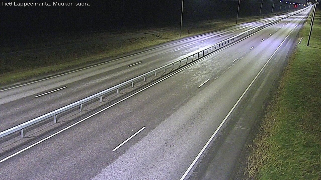 Weather Camera Image Tie 6 Villmanstrand, Muukko rakan, Lappeenranta, Etelä-Karjala