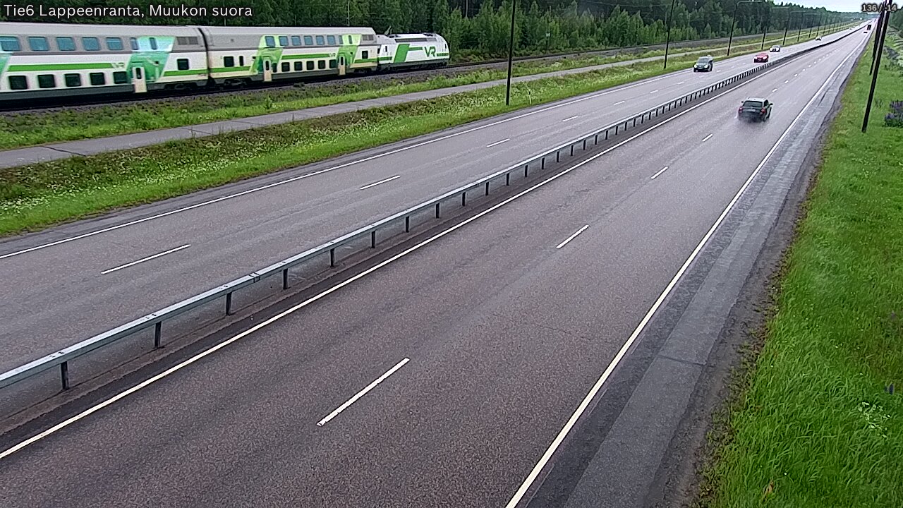Kelikamerat Kuva Tie 6 Lappeenranta, Muukon suora, Lappeenranta, Etelä-Karjala