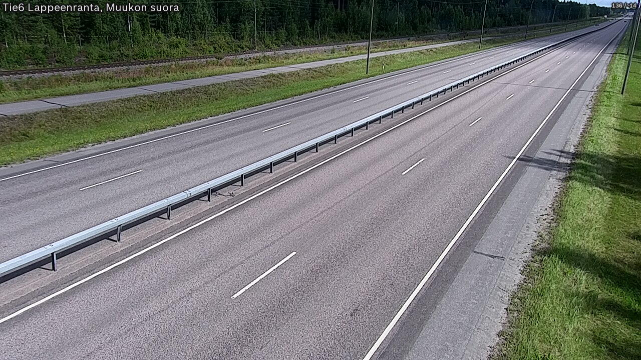 Kelikamerat Kuva Tie 6 Lappeenranta, Muukon suora, Lappeenranta, Etelä-Karjala