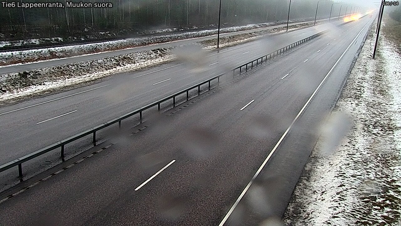 Weather Camera Image Tie 6 Villmanstrand, Muukko rakan, Lappeenranta, Etelä-Karjala