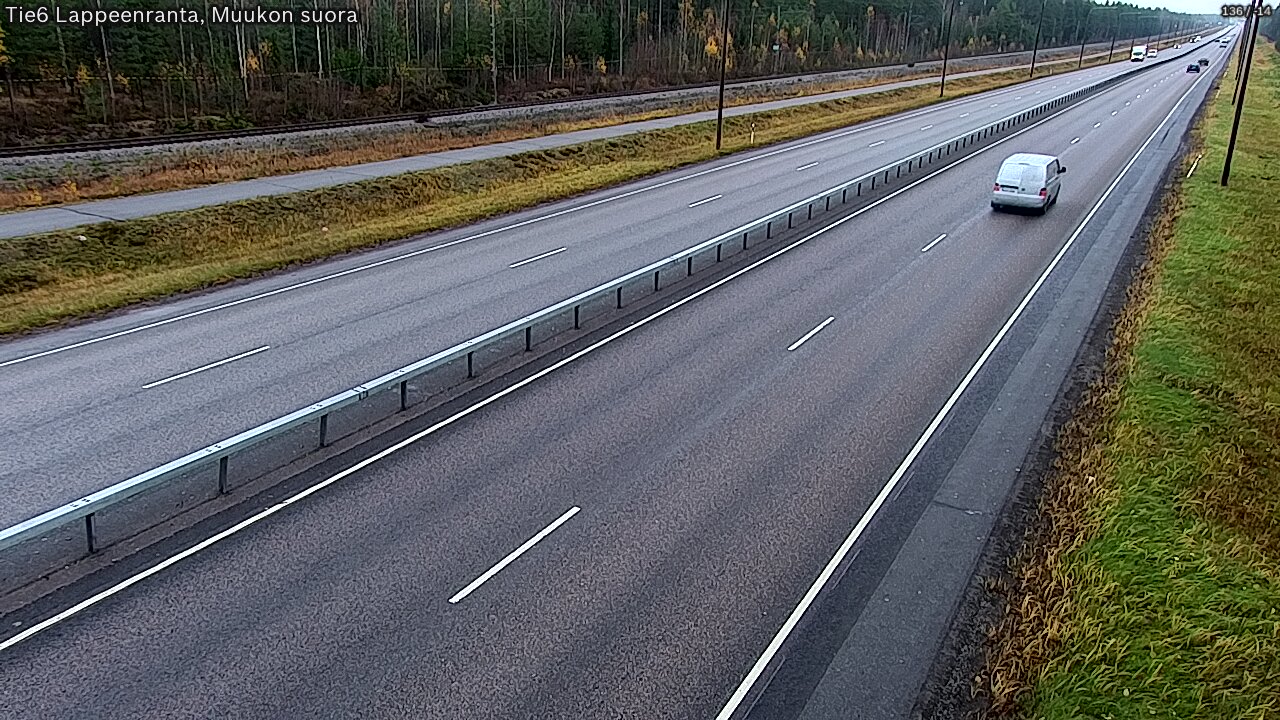 Kelikamerat Kuva Tie 6 Lappeenranta, Muukon suora, Lappeenranta, Etelä-Karjala