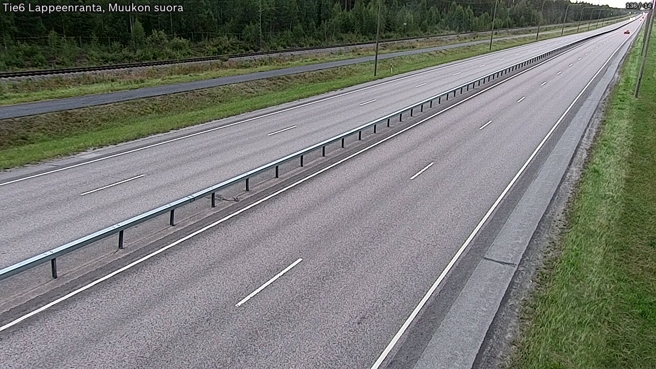 Kelikamerat Kuva Tie 6 Lappeenranta, Muukon suora, Lappeenranta, Etelä-Karjala