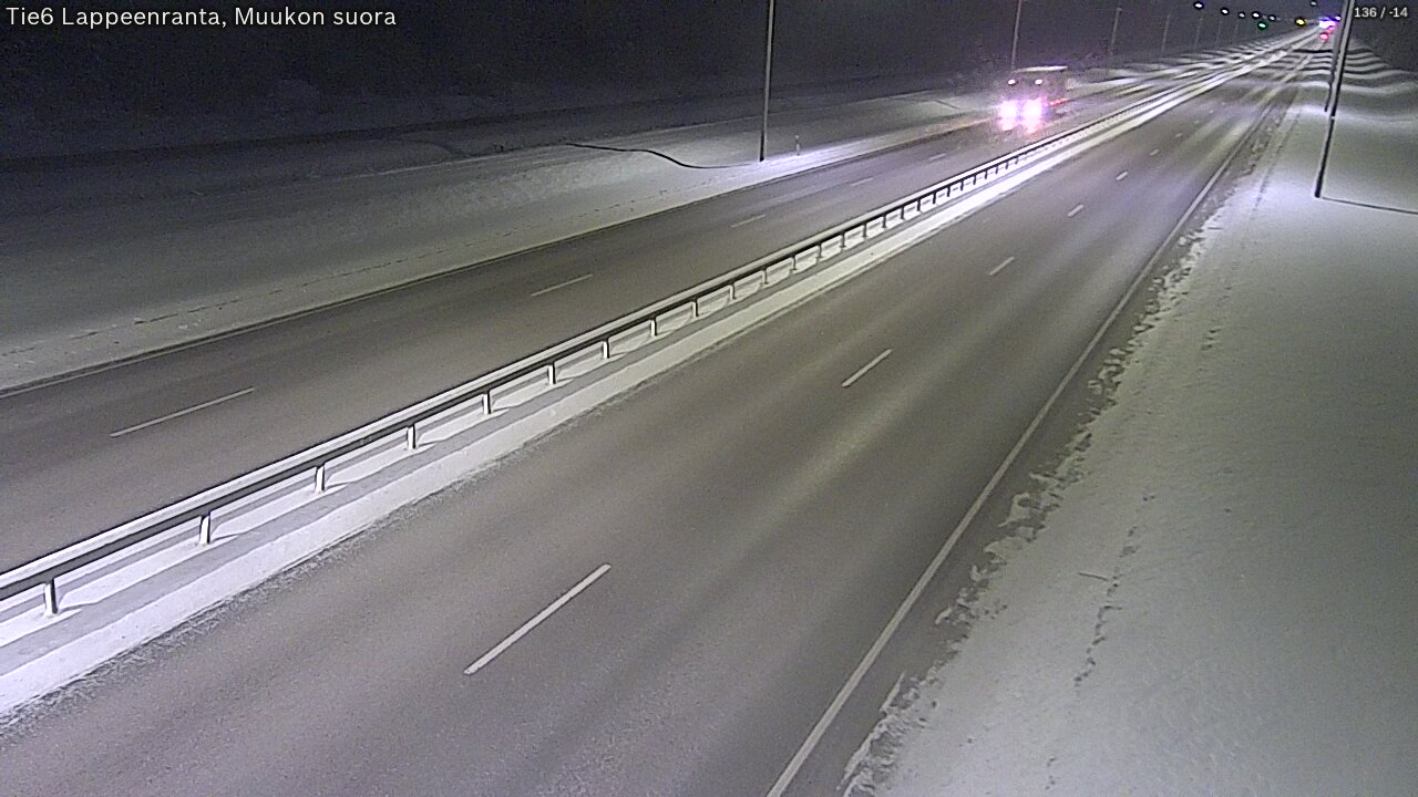 Kelikamerat Kuva Tie 6 Lappeenranta, Muukon suora, Lappeenranta, Etelä-Karjala