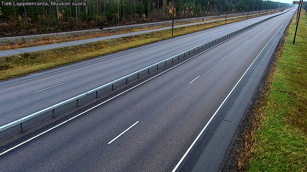 Kelikamerat Kuva Tie 6 Lappeenranta, Muukon suora, Lappeenranta, Etelä-Karjala