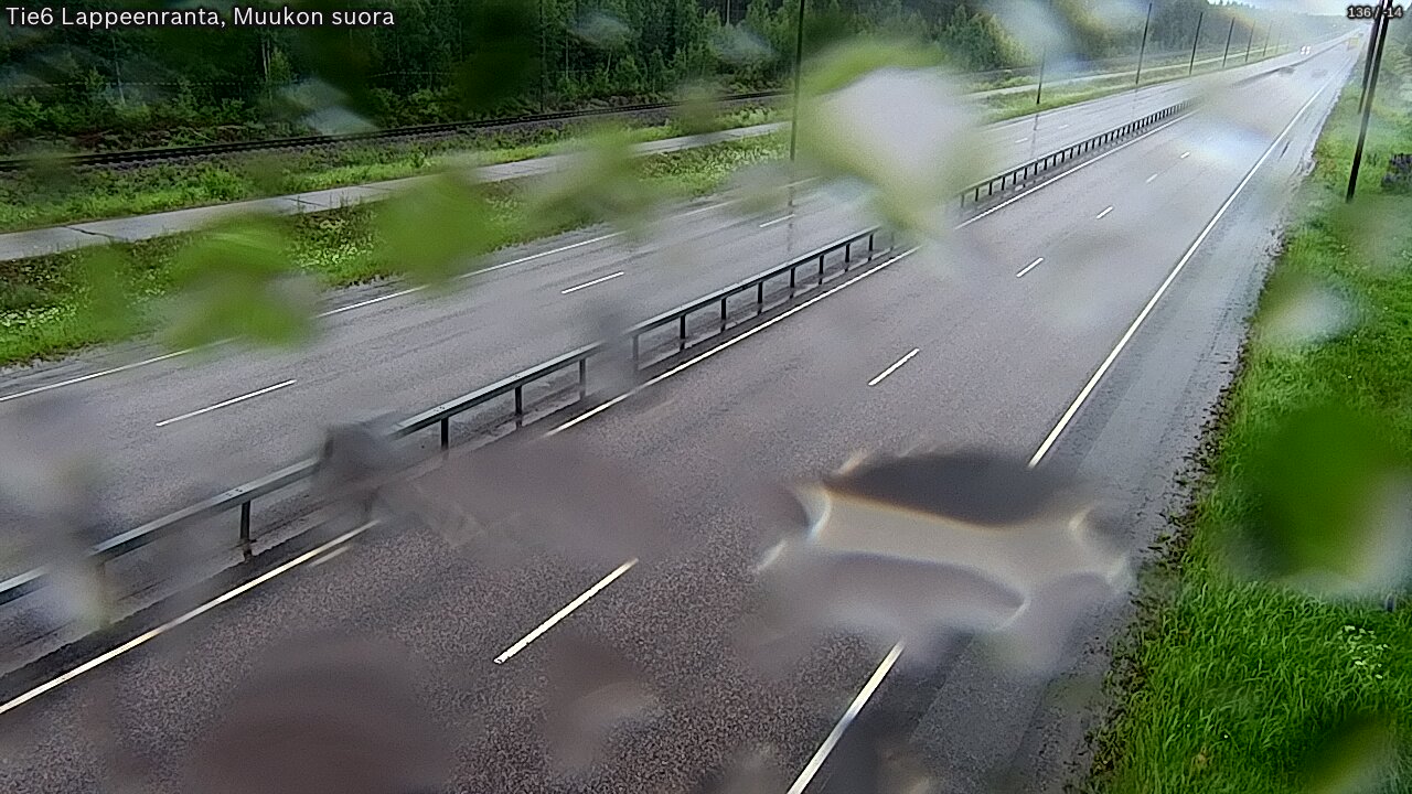 Kelikamerat Kuva Tie 6 Lappeenranta, Muukon suora, Lappeenranta, Etelä-Karjala