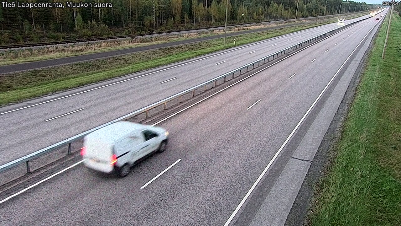 Kelikamerat Kuva Tie 6 Lappeenranta, Muukon suora, Lappeenranta, Etelä-Karjala