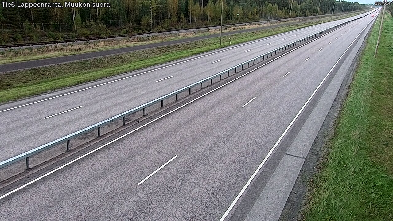 Kelikamerat Kuva Tie 6 Lappeenranta, Muukon suora, Lappeenranta, Etelä-Karjala