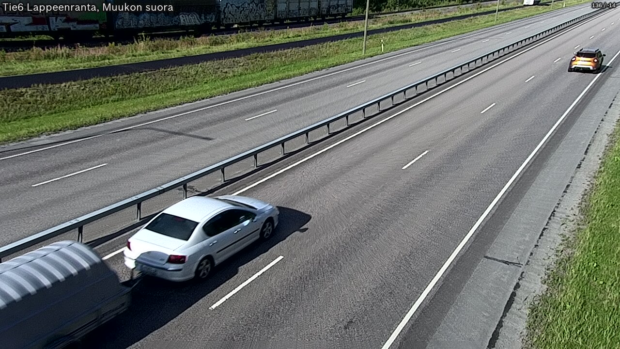 Kelikamerat Kuva Tie 6 Lappeenranta, Muukon suora, Lappeenranta, Etelä-Karjala