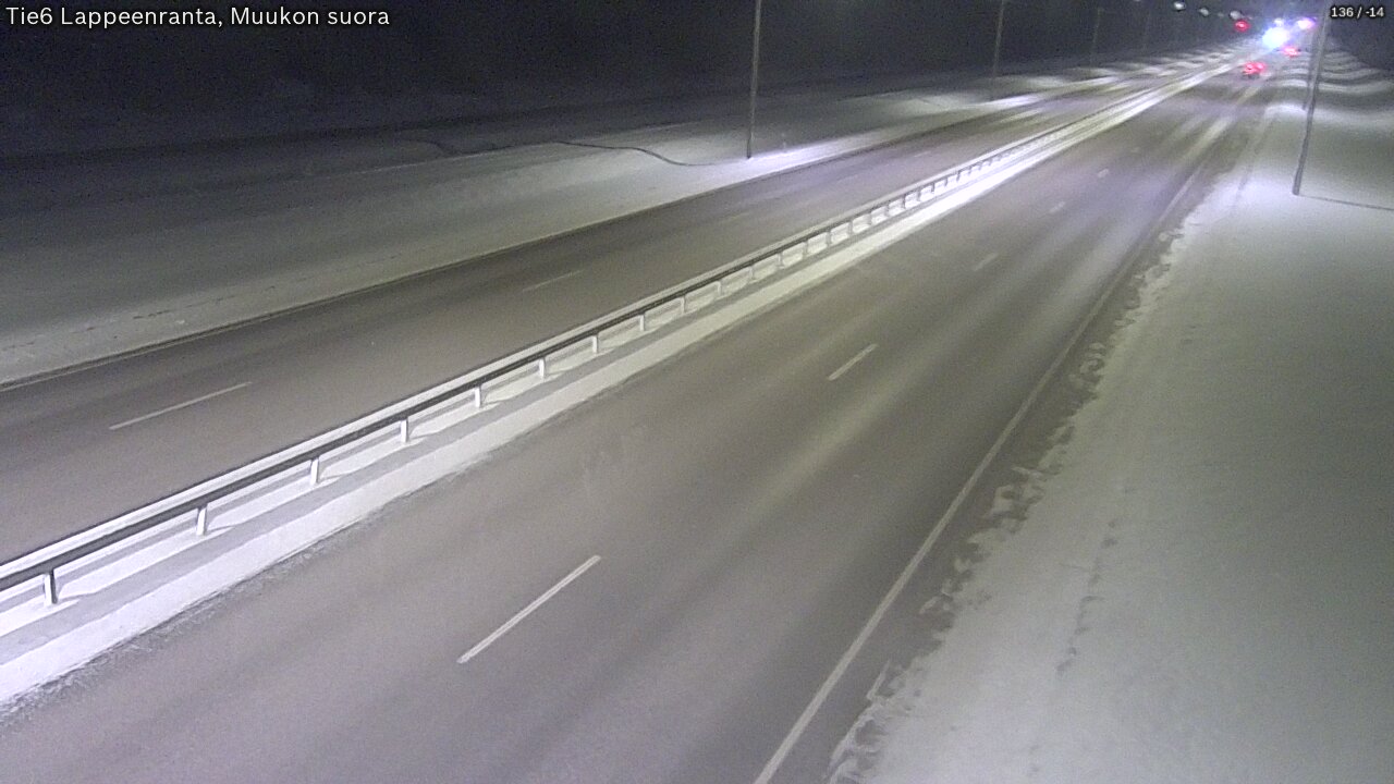 Kelikamerat Kuva Tie 6 Lappeenranta, Muukon suora, Lappeenranta, Etelä-Karjala