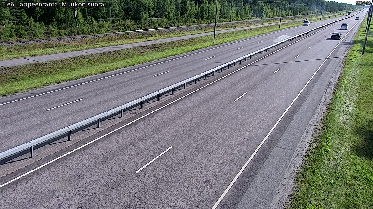 Kelikamerat Kuva Tie 6 Lappeenranta, Muukon suora, Lappeenranta, Etelä-Karjala