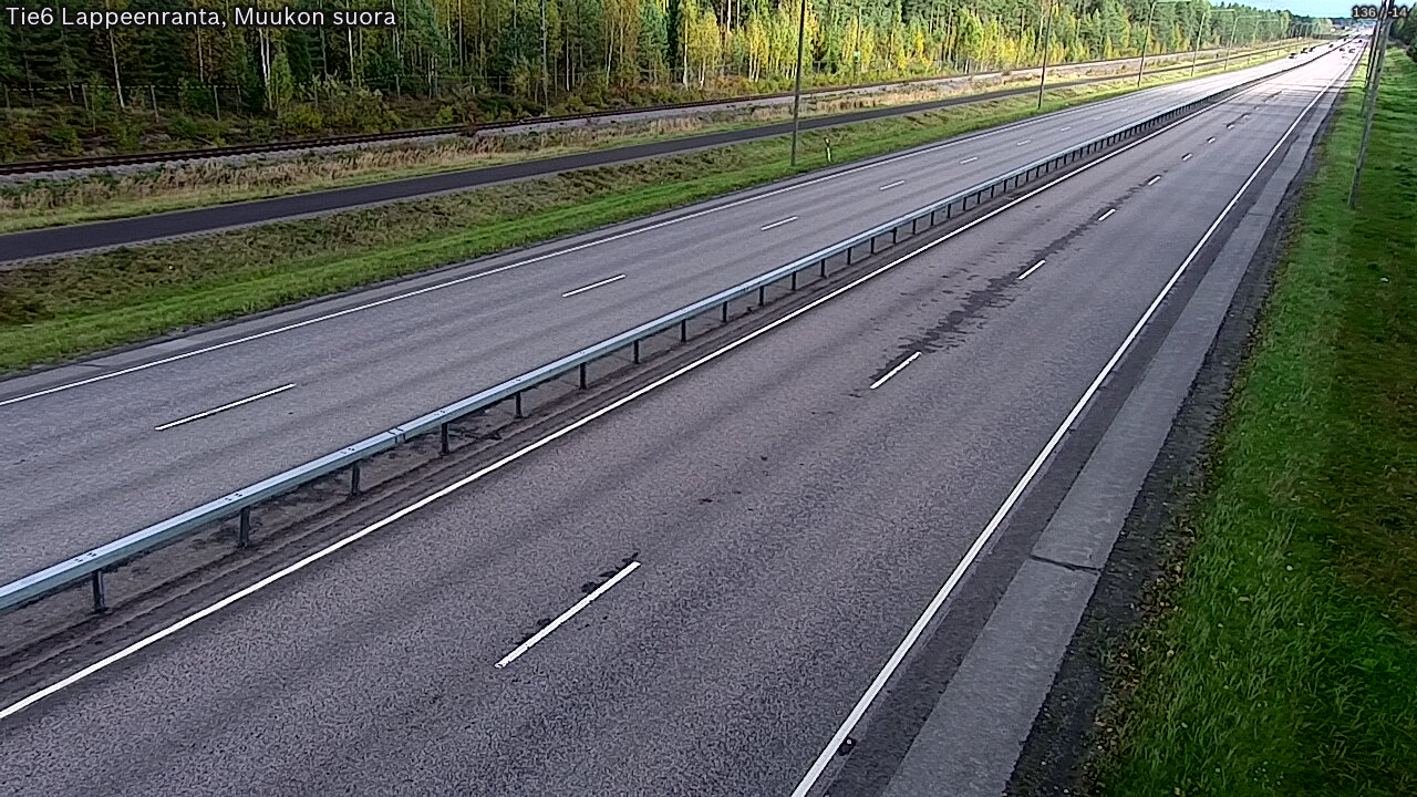 Kelikamerat Kuva Tie 6 Lappeenranta, Muukon suora, Lappeenranta, Etelä-Karjala