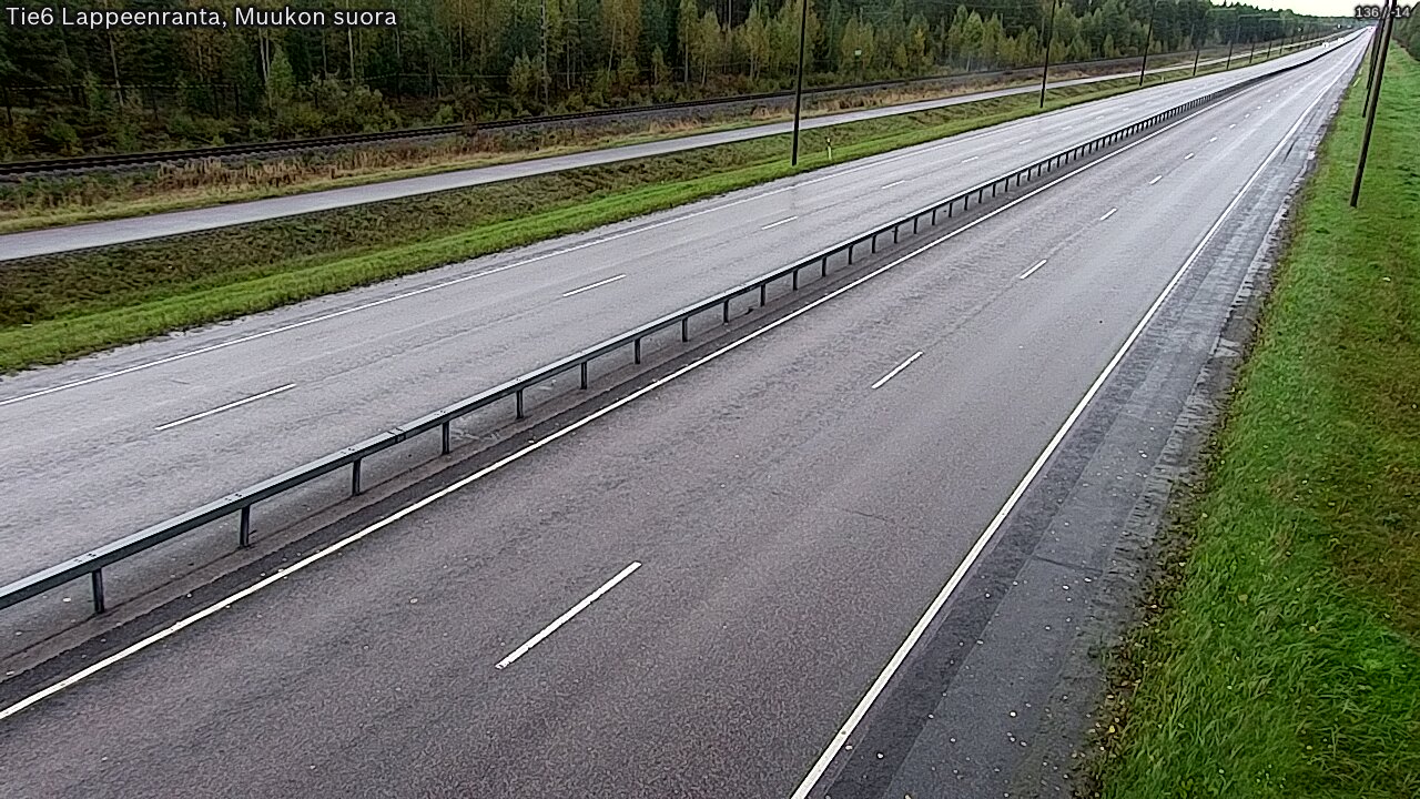 Kelikamerat Kuva Tie 6 Lappeenranta, Muukon suora, Lappeenranta, Etelä-Karjala