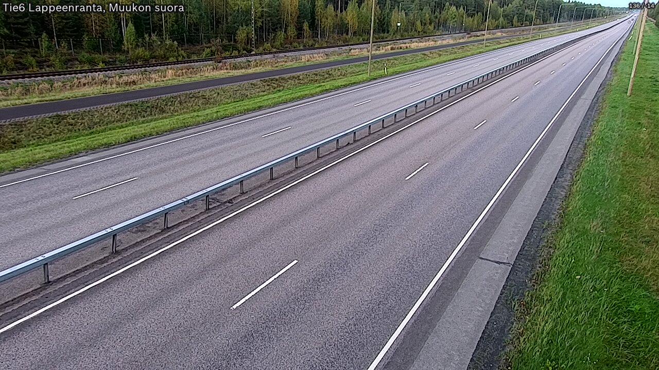 Kelikamerat Kuva Tie 6 Lappeenranta, Muukon suora, Lappeenranta, Etelä-Karjala