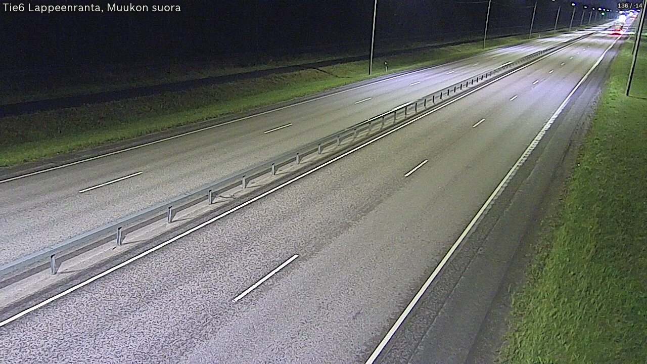 Kelikamerat Kuva Tie 6 Lappeenranta, Muukon suora, Lappeenranta, Etelä-Karjala