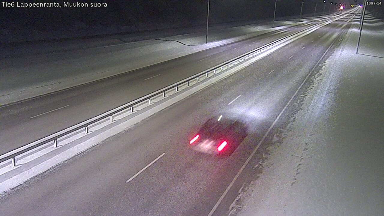 Kelikamerat Kuva Tie 6 Lappeenranta, Muukon suora, Lappeenranta, Etelä-Karjala