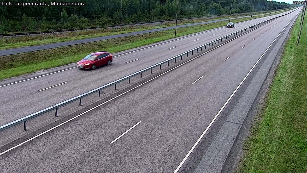 Kelikamerat Kuva Tie 6 Lappeenranta, Muukon suora, Lappeenranta, Etelä-Karjala