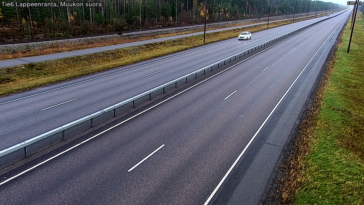 Kelikamerat Kuva Tie 6 Lappeenranta, Muukon suora, Lappeenranta, Etelä-Karjala