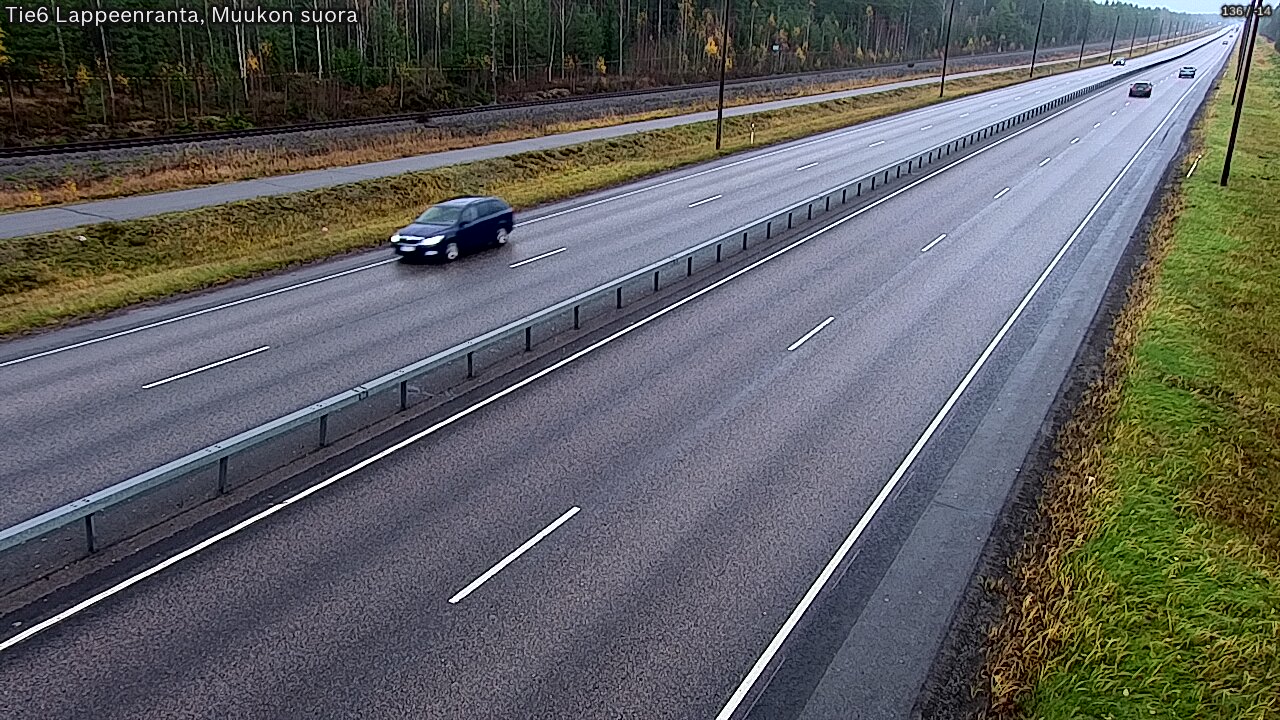 Kelikamerat Kuva Tie 6 Lappeenranta, Muukon suora, Lappeenranta, Etelä-Karjala