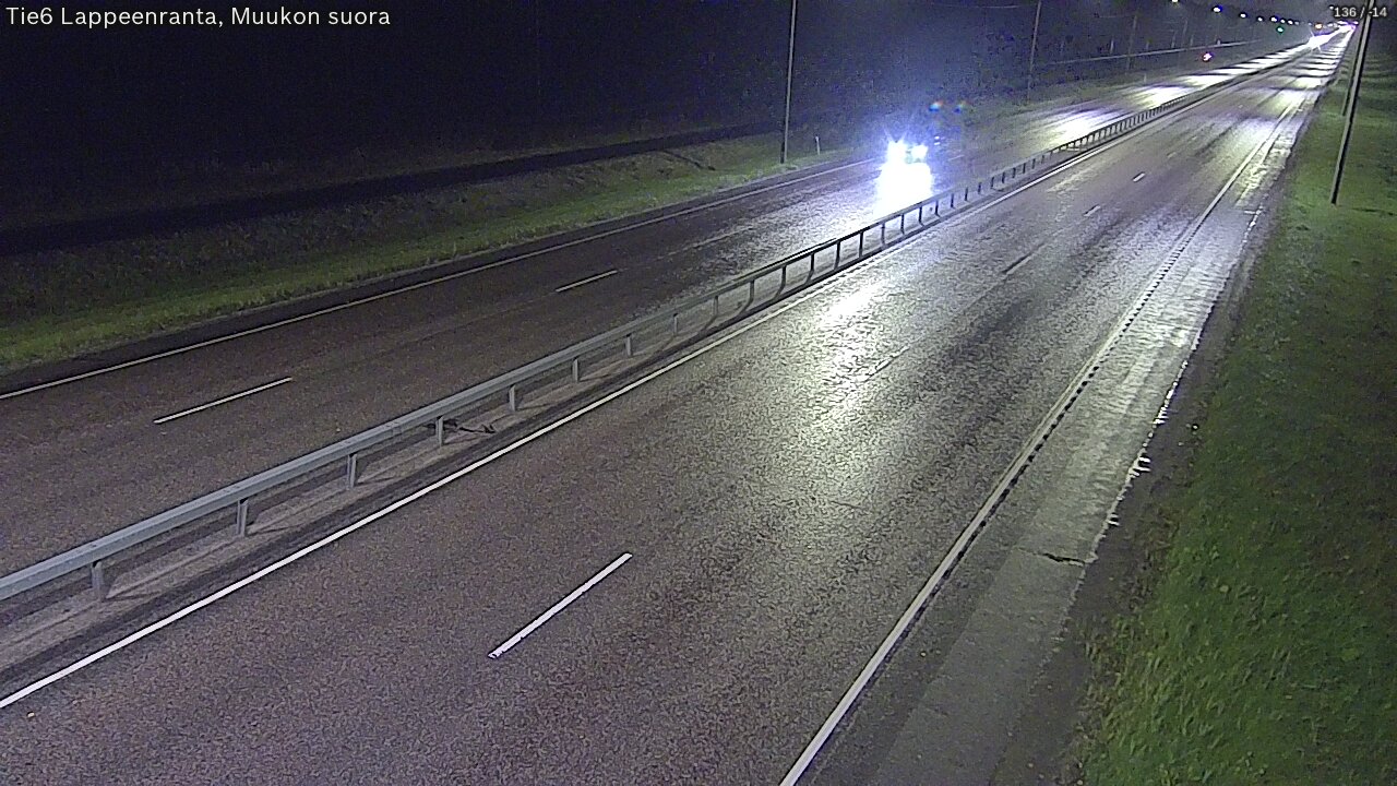 Kelikamerat Kuva Tie 6 Lappeenranta, Muukon suora, Lappeenranta, Etelä-Karjala