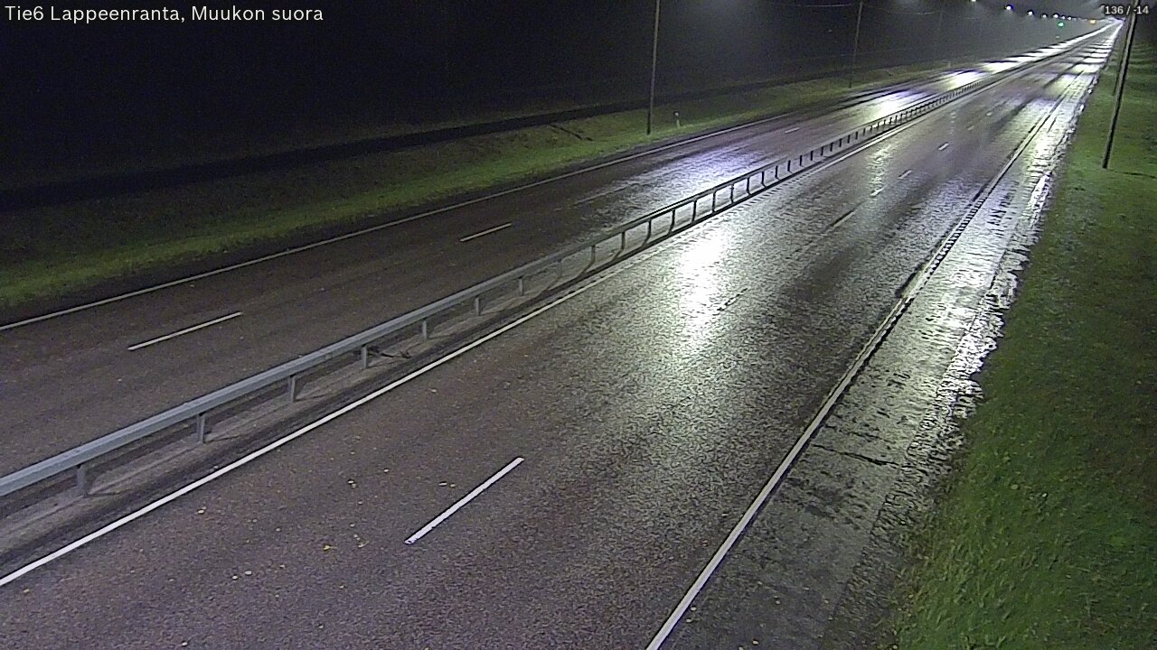 Kelikamerat Kuva Tie 6 Lappeenranta, Muukon suora, Lappeenranta, Etelä-Karjala