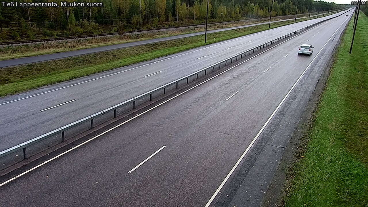Kelikamerat Kuva Tie 6 Lappeenranta, Muukon suora, Lappeenranta, Etelä-Karjala