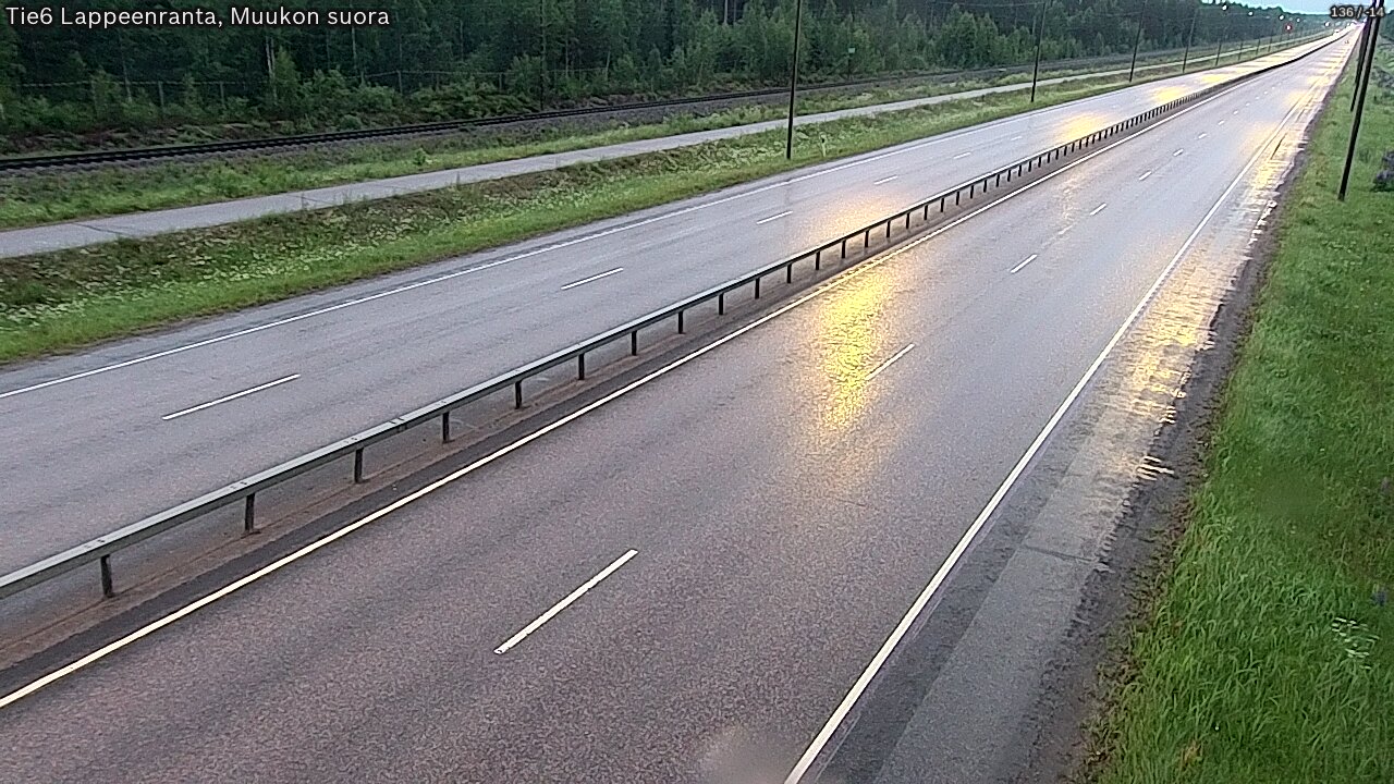Kelikamerat Kuva Tie 6 Lappeenranta, Muukon suora, Lappeenranta, Etelä-Karjala
