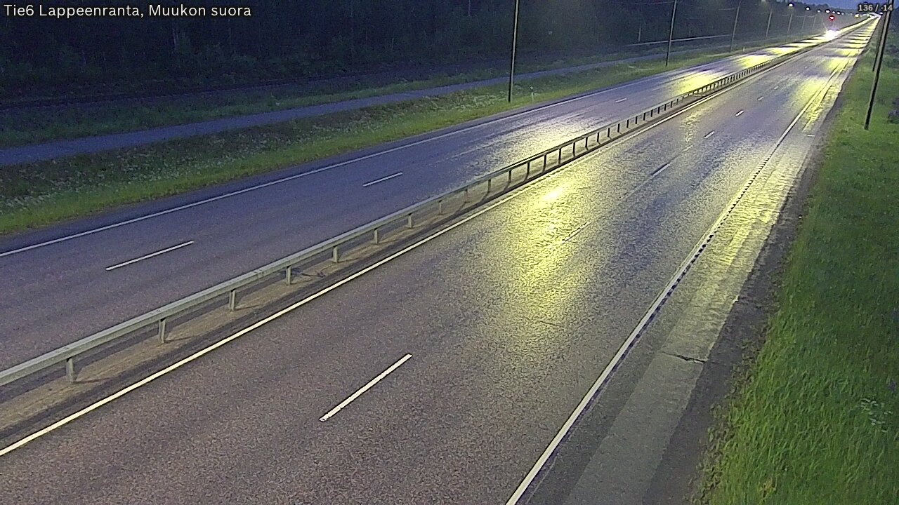 Kelikamerat Kuva Tie 6 Lappeenranta, Muukon suora, Lappeenranta, Etelä-Karjala