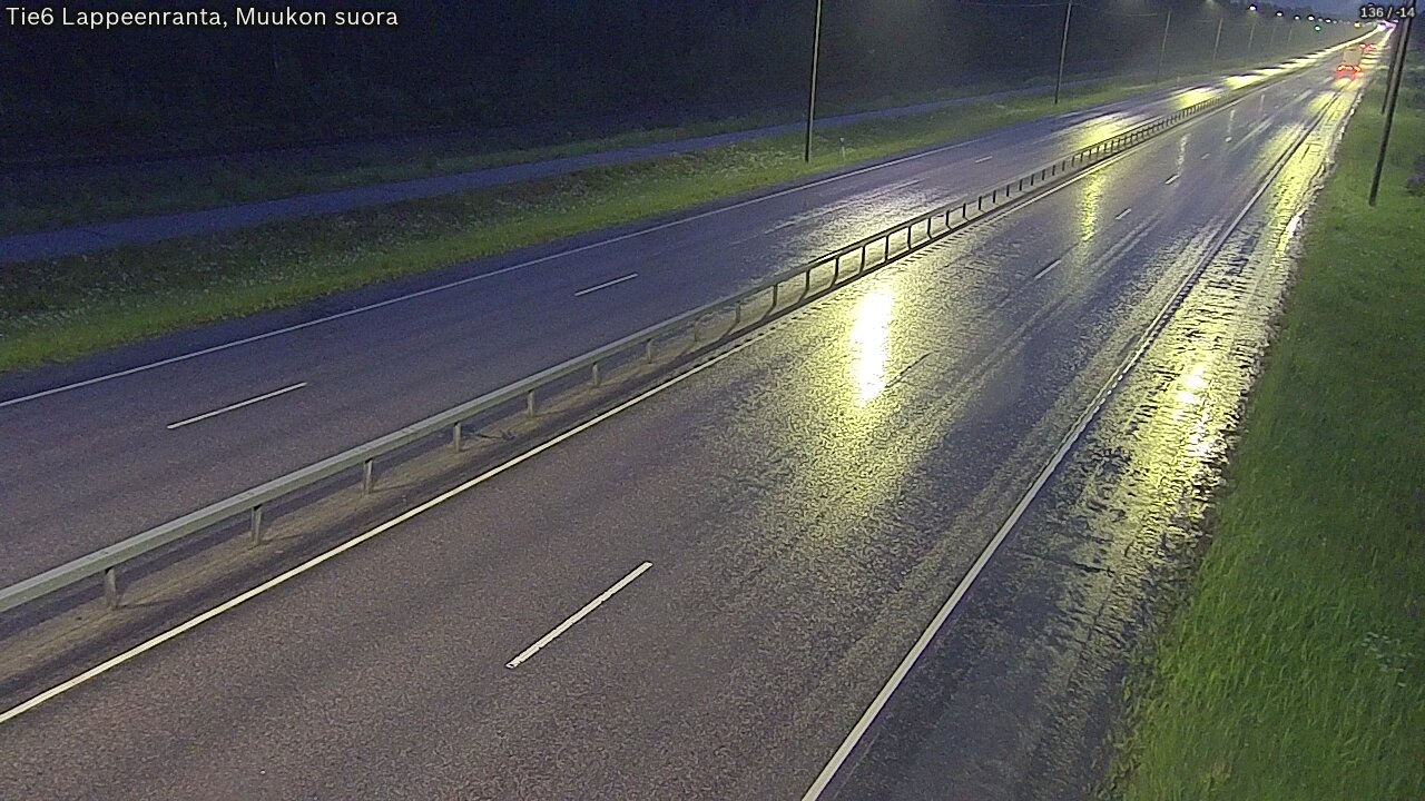 Kelikamerat Kuva Tie 6 Lappeenranta, Muukon suora, Lappeenranta, Etelä-Karjala