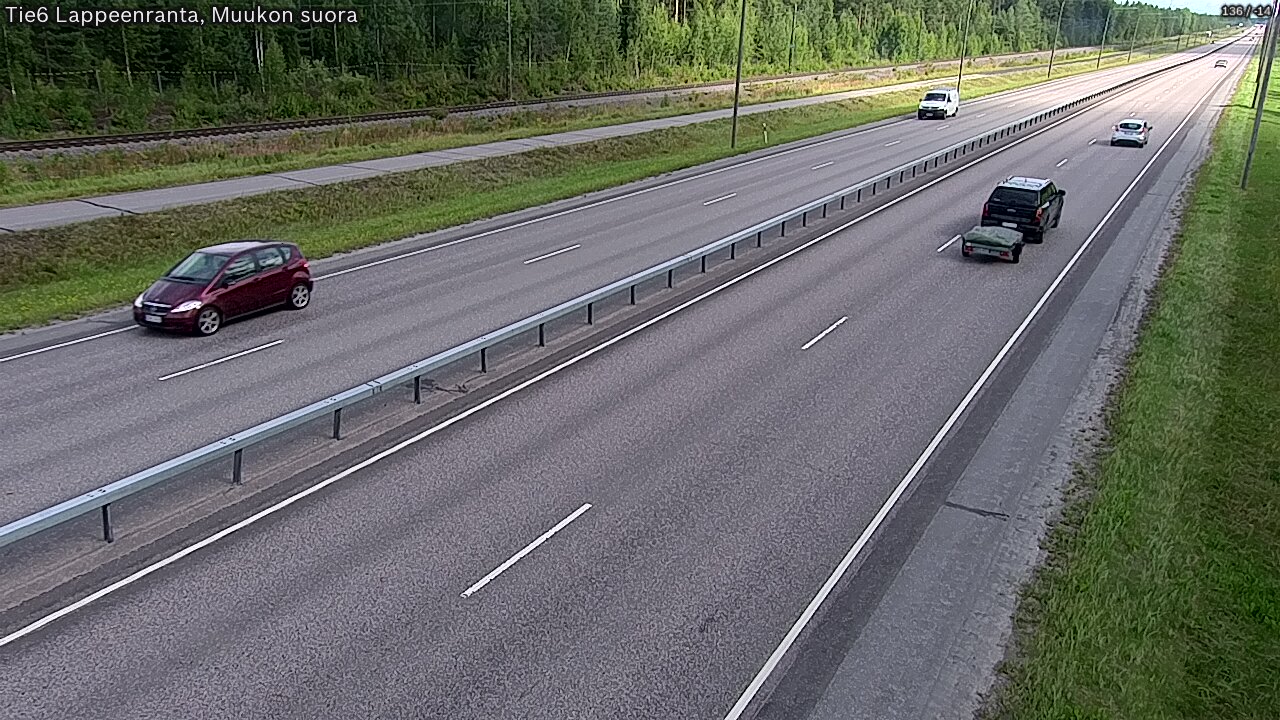 Kelikamerat Kuva Tie 6 Lappeenranta, Muukon suora, Lappeenranta, Etelä-Karjala